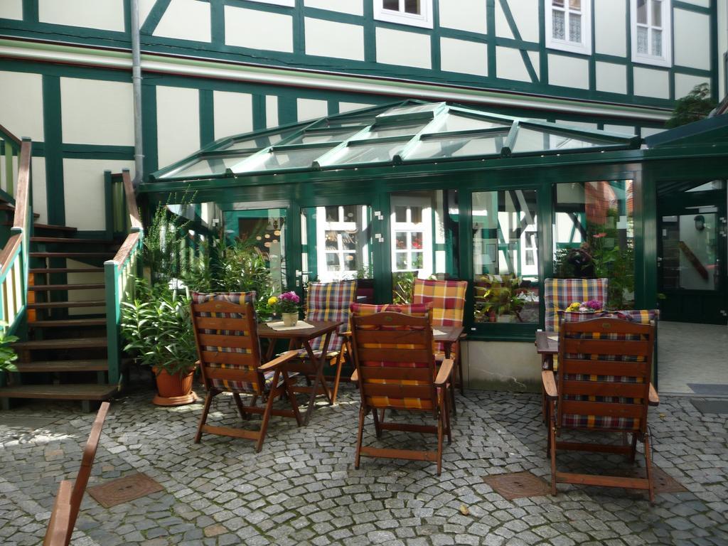 Hotel Am Grudenberg Halberstadt Exteriör bild